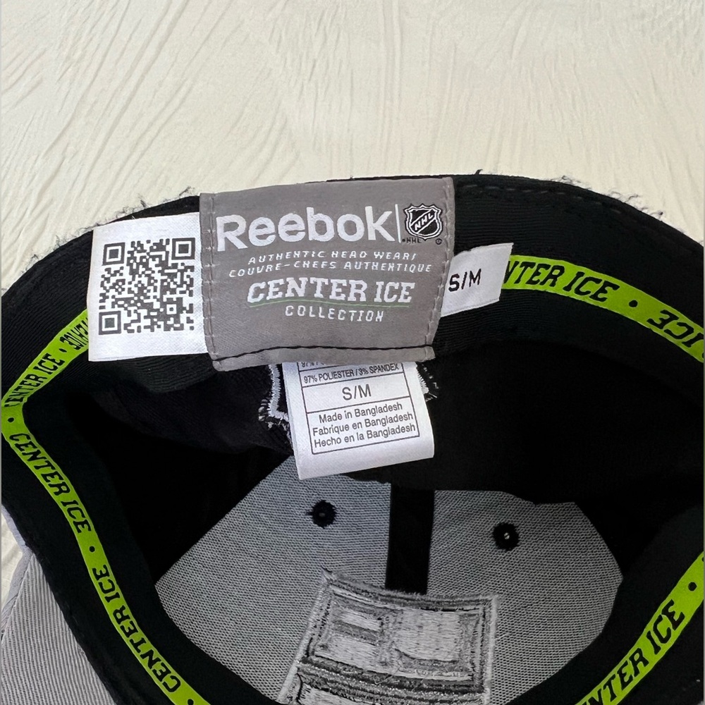 LA Kings Reebok Adult Black & Grey Hat - Picture 4 of 4